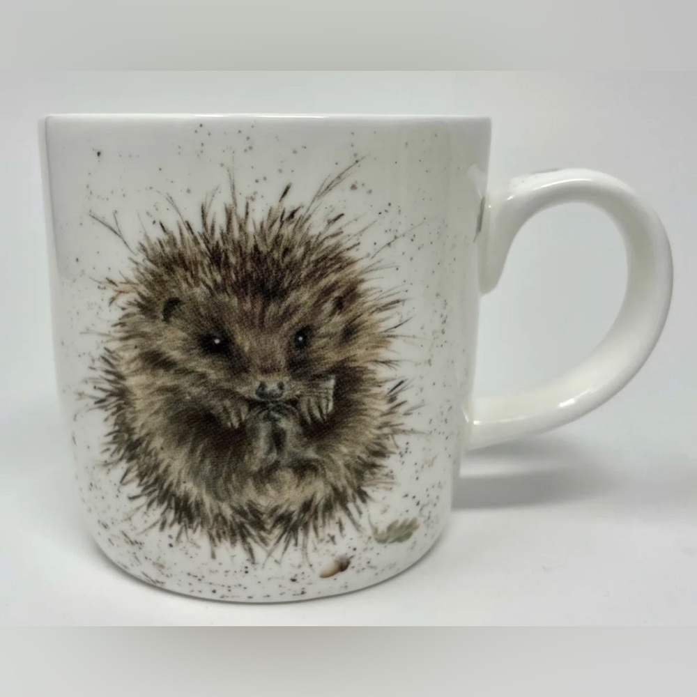 Hedgehog Mug by Royal Worcester Wrendale Designs by Hannah Dale